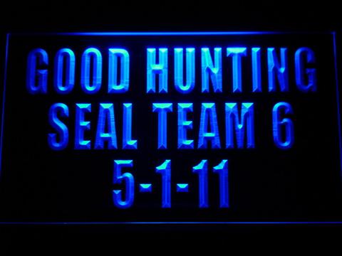 US Navy SEAL Team 6 5-1-11 LED Neon Sign